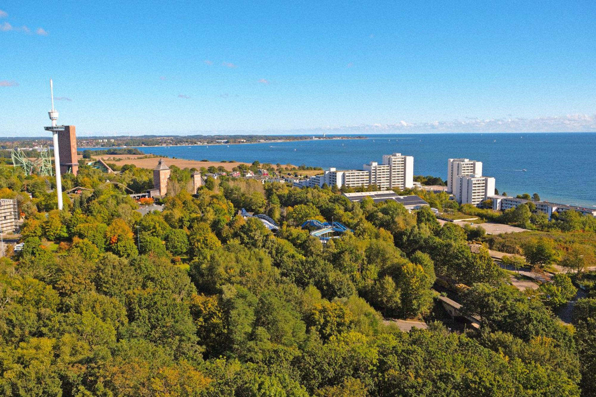 Oase mit Meerblick, Schwimmbad&nahe Hansapark Sierksdorf Exterior foto
